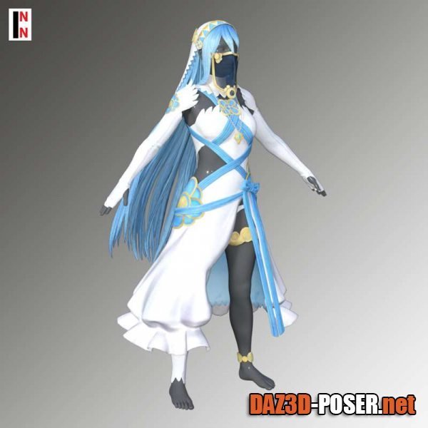 Dawnload FEW Azura Outfit For Genesis 8 Female for free