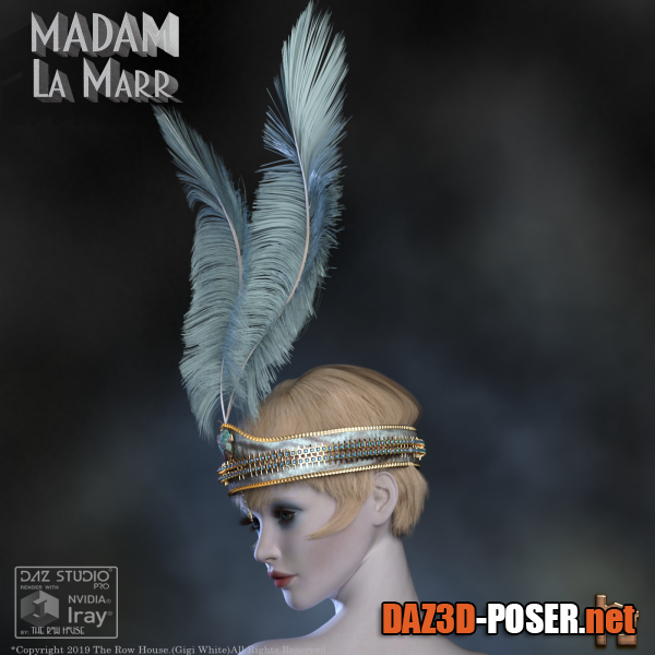 Dawnload Madam La Marr 1920’s Flapper HeadBand & ArmBands for free