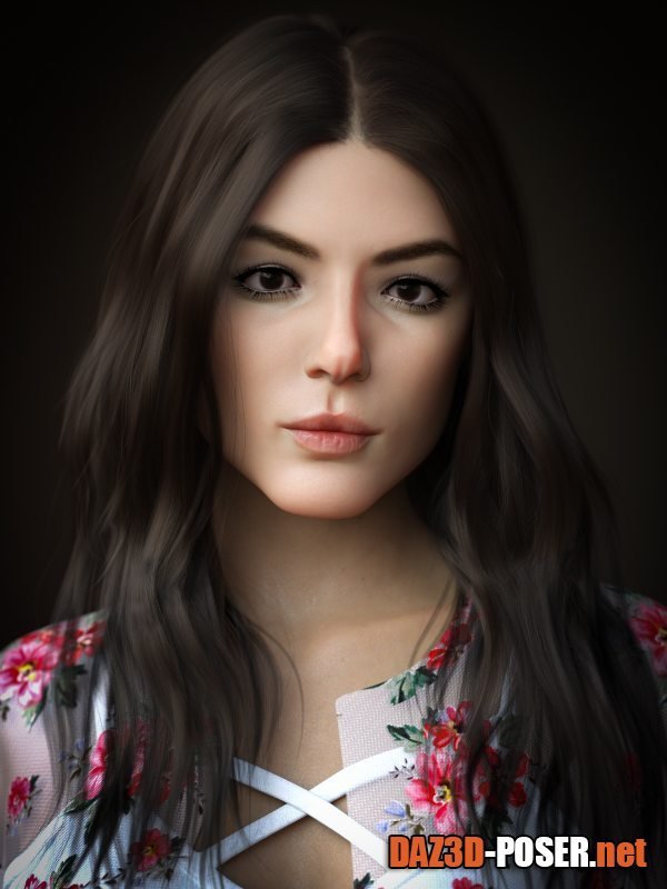 Dawnload Everette For Genesis 8.1 Female for free