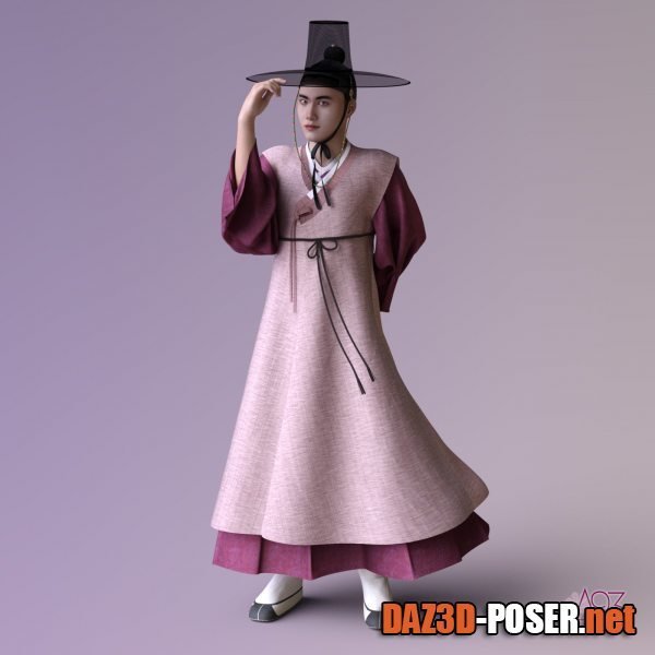Dawnload Joseon Era Hanbok – G8M – Daz Studio for free