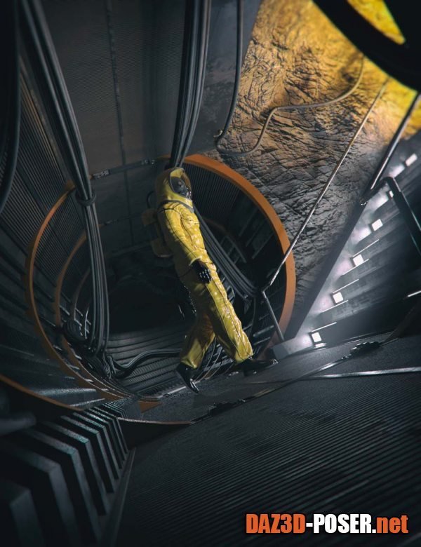 Dawnload Sci-fi Underground Tunnel for free