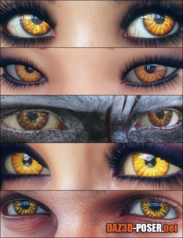 Dawnload MMX Beautiful Eyes 11 for Genesis 3, 8, and 8.1 for free