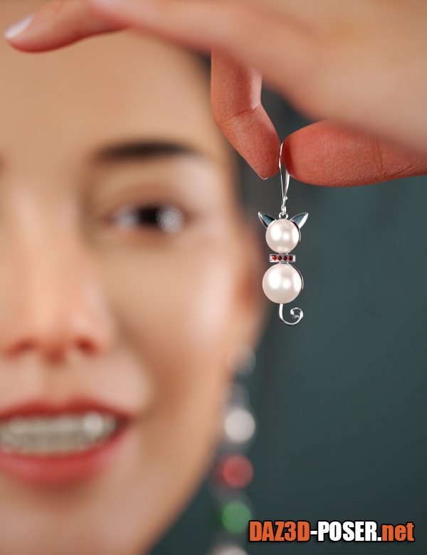 Dawnload NG Not Your Mother’s Pearl Earrings for Genesis 8 and 8.1 Female and Genesis 9 for free
