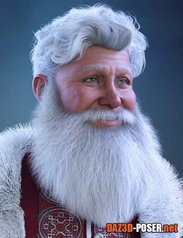 Dawnload Santa Claus Beard for Genesis 9 for free