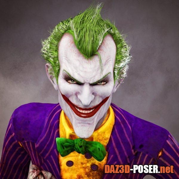 Dawnload The Joker – Arkham Asylum – For Genesis 8 Male for free
