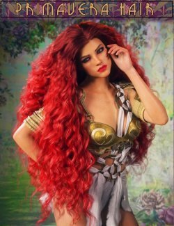Primavera Hair with dForce for Genesis 8 Female(s)