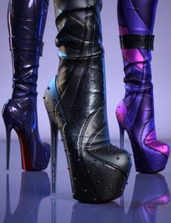 HM Zarinah Boots Add-On Textures