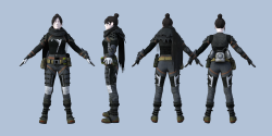 Apex Legends Wraith Outfit For Genesis 8 Female