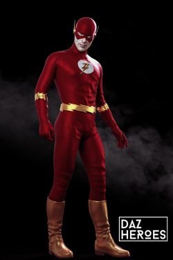 The Flash for Daz3d Genesis 8 Male
