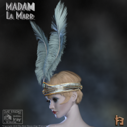 Madam La Marr 1920’s Flapper HeadBand & ArmBands