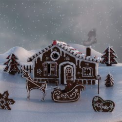 Magical Gingerbread Houses