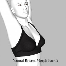 Natural Breast Morph for Genesis 9 Pack 2
