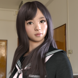 JP Girl Manami – Head Morph for G9 and Expressions