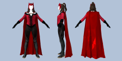 MFR Scarlet Witch Outfit For Genesis 8 Female