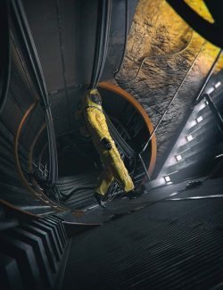 Sci-fi Underground Tunnel