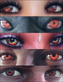 MMX Beautiful Eyes 10 for Genesis 3, 8, and 8.1