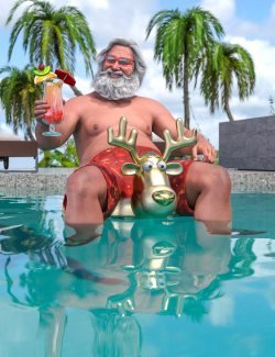dForce Summer Santa for Genesis 9