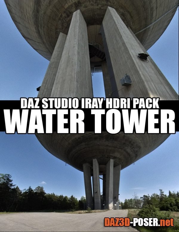 Dawnload Water Tower – DAZ Studio Iray HDRI Pack for free