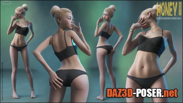 Dawnload Honey 2 - Poses for Genesis 8 and 8.1 for free