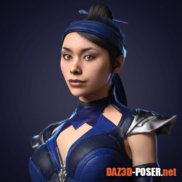 Dawnload Kitana for Genesis 8 and 8.1 Female for free