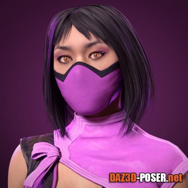 Dawnload Mileena for Genesis 8 and 8.1 Female for free