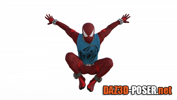 Dawnload Scarlet Spider (Spider-Man PS4) Outfit For G8M for free
