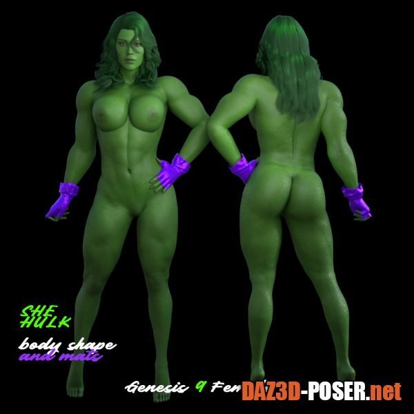 Dawnload She-Hulk with Costume G9F/G8.1F/G8F for free