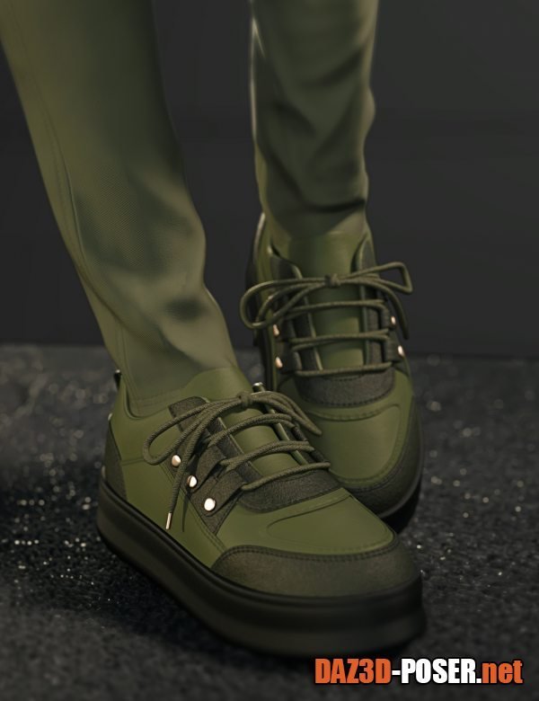 Dawnload SU Autumn Sports Shoes for Genesis 8 and 8.1 Females and Genesis 9 for free