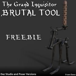 Grand Inquisitor "Brutal Tool" FREEBIE for DS and Poser