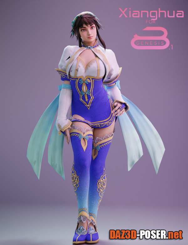 Dawnload Chai Xianghua For Genesis 8 And 8.1 Female for free