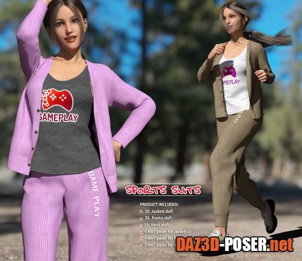 Dawnload dForce Sports Suits Victoria 8 for free