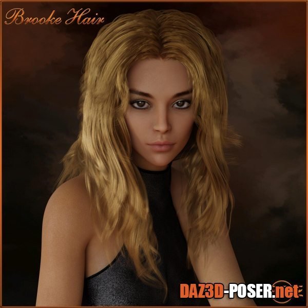 Dawnload Brooke Hair For G8 Daz for free
