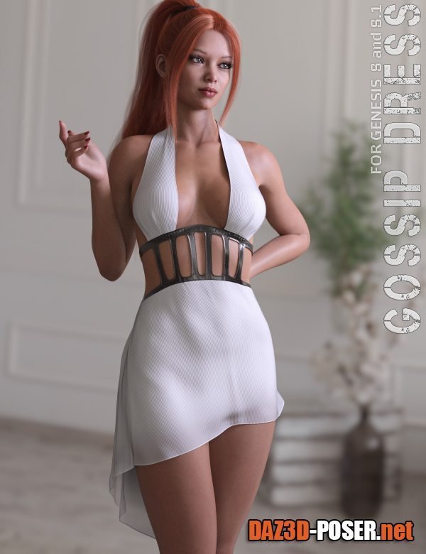Dawnload dForce Gossip Dress for G8 and 8.1F for free