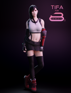 Tifa For Genesis 8 And 8.1 Female