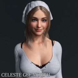 Celeste Character Morph for Genesis 8 Female
