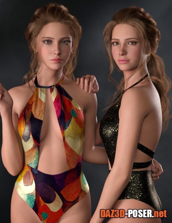Dawnload CHB Elegant Bodysuit and Earrings Texture Add-on for free