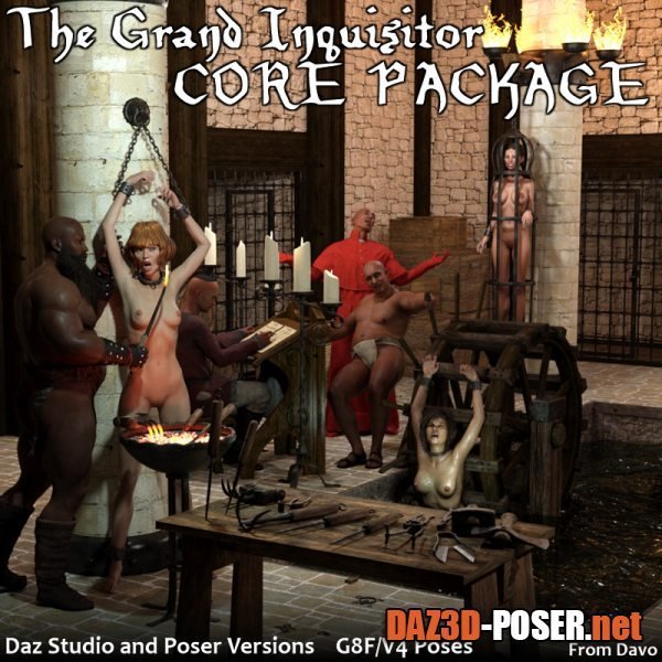 Dawnload Grand Inquisitor Core Package for DS and Poser for free