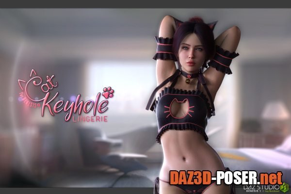 Dawnload dForce Cat Keyhole Lingerie G9 for free