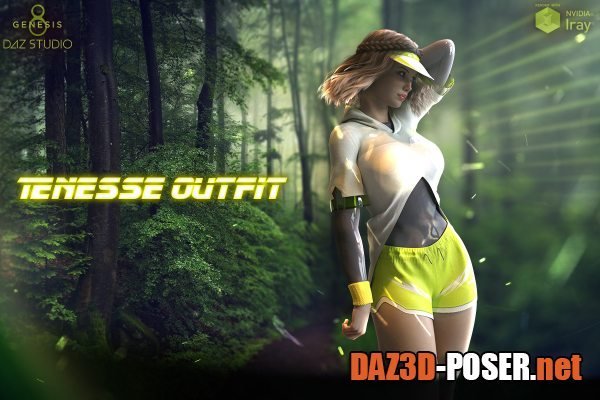 Dawnload Tenesse Outfit For Genesis 8 Females for free