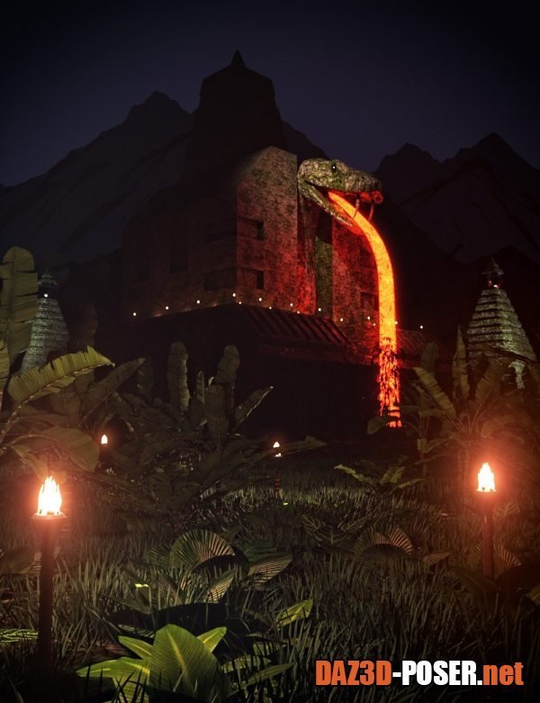 Dawnload Mystical Lava Island for free