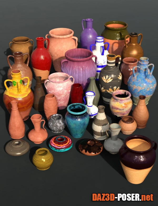 Dawnload Pottery Vessels for free