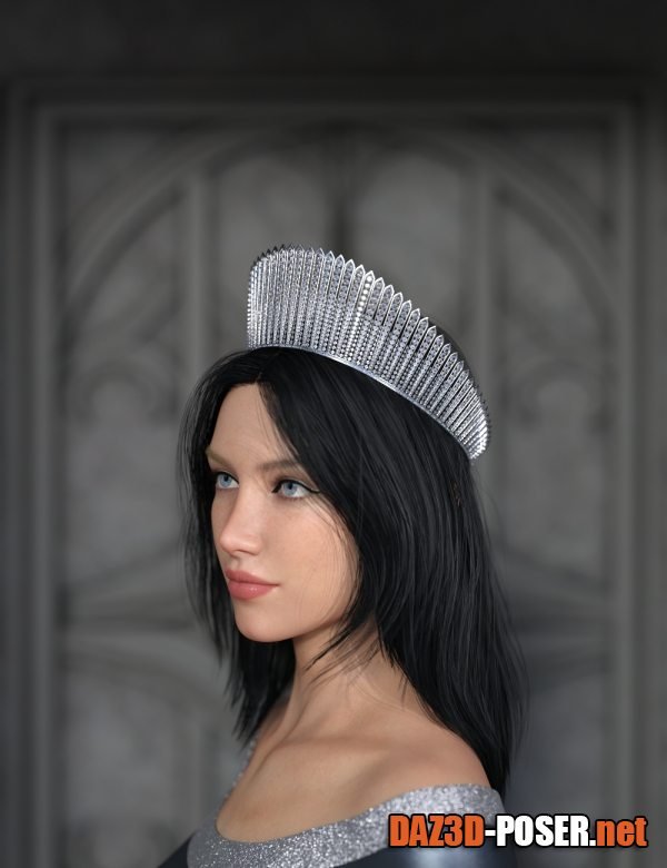 Dawnload Royal Tiara for Genesis 8 and 8.1 Females for free