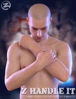 Z Handle It – Hand Poses for Genesis 8 Male