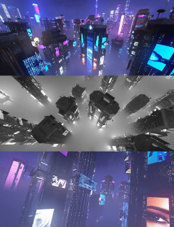 Cyberpunk Dark City