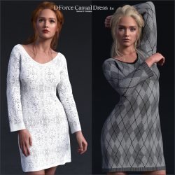 D-Force Casual Dress for G9 Females