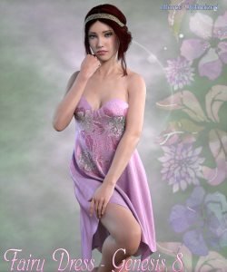 dForce Fairy Dress – Genesis 8
