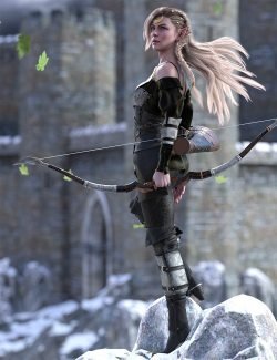 High Elven Archer Poses for Joan 9 High Elf