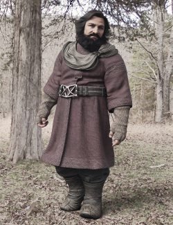 dForce Medieval Dwarf Outfit for Genesis 9