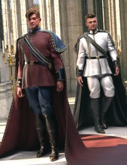 dForce Royal Lines Outfit Texture Add-On