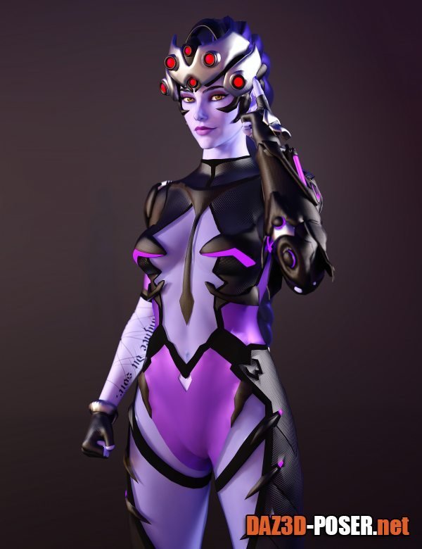 Dawnload Widowmaker 2 for Genesis 8 and 8.1 Female for free